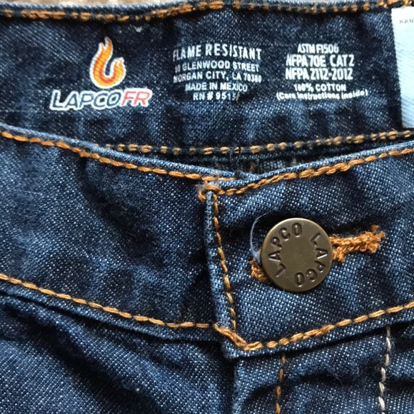 Lapco FR Jeans 35X34 - Picture 4 of 5